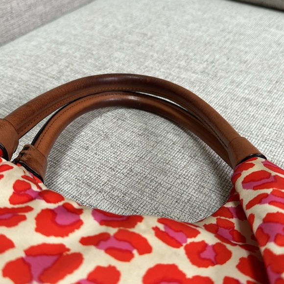 Kate Spade Into the Wild Satchel Purse - Cheetah Print - Picture 11 of 15